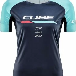 Cube Teamline WS Round Neck - Women's Jersey MTB Jersey Short Sleeve | Bike-Discount