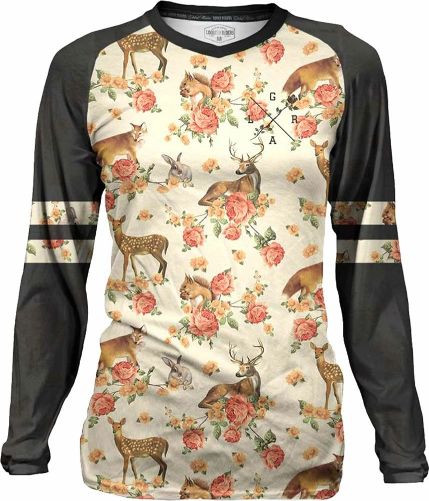 Loose Riders Varsity - Women's MTB Long Sleeve Jersey MTB Jersey Long Sleeve | Bike-Discount 3 Loose Riders Varsity - Women's MTB Long Sleeve Jersey MTB Jersey Long Sleeve | Bike-Discount