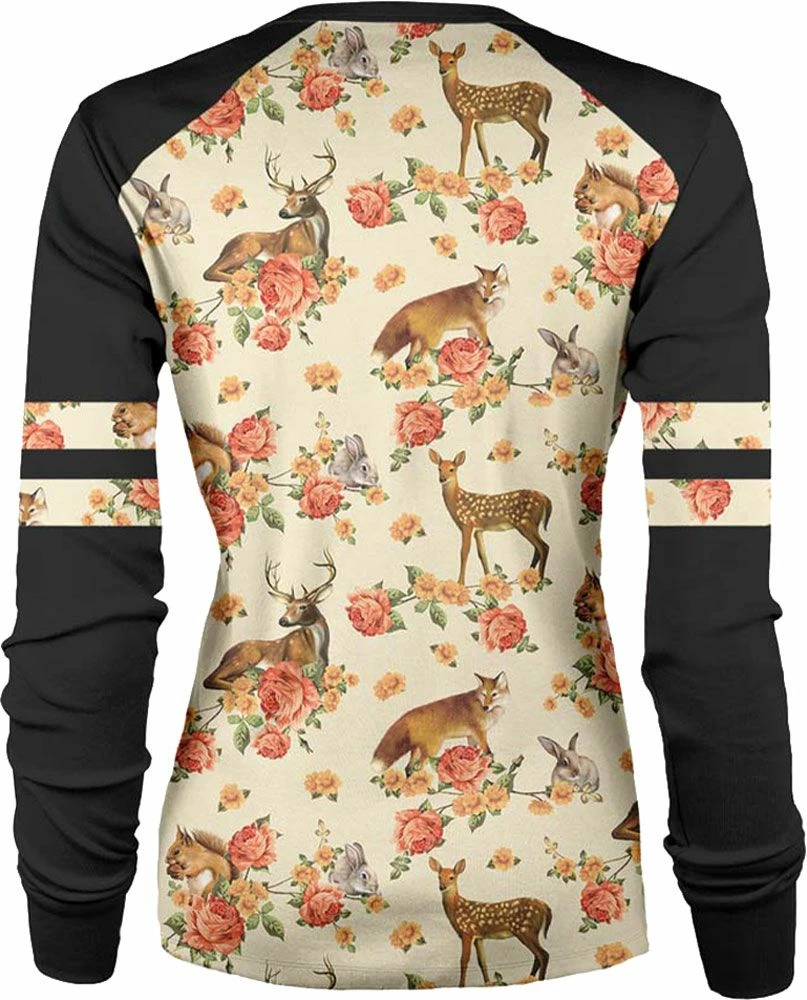 Loose Riders Varsity - Women's MTB Long Sleeve Jersey MTB Jersey Long Sleeve | Bike-Discount 4 Loose Riders Varsity - Women's MTB Long Sleeve Jersey MTB Jersey Long Sleeve | Bike-Discount - Image 2