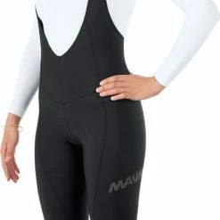 Mavic Essential Thermo - Women's Bib Tights With Pad Trousers Long | Bike-Discount -Bikes Shop Mavic Essential Thermo Damen Tragerhose mit Polster C1629120 4 1280x1280