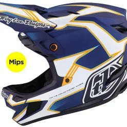Troy Lee Designs D4 Composite MIPS Matrix - Fullface Helmet Full Face Helmets | Bike-Discount