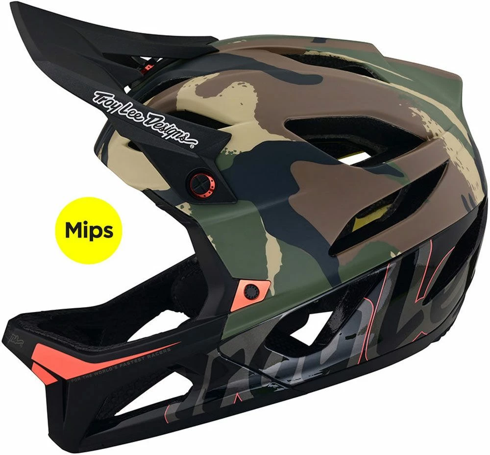 Troy Lee Designs Stage Signature Camo MIPS - Fullface Helmet Full Face Helmets | Bike-Discount 3 Troy Lee Designs Stage Signature Camo MIPS - Fullface Helmet Full Face Helmets | Bike-Discount