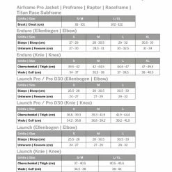 Fox Head Enduro Elbow Sleeve - Elbow Protector Knee/Shin Protectors | Bike-Discount -Bikes Shop sizing foxhead protektoren 1280x1280 1