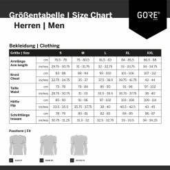 GOREWEAR C5 Opti - Bib Shorts With Pad Short Tights | Bike-Discount -Bikes Shop sizing gorewear herren 1280x1280 1