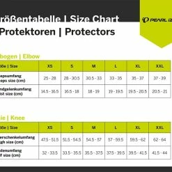 Pearl Izumi Summit - Elbow Guards Elbow/Forearm Protectors | Bike-Discount 8 Pearl Izumi Summit - Elbow Guards Elbow/Forearm Protectors | Bike-Discount -Bikes Shop sizing pearlizumi protektoren 1280x1280