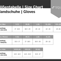 Square Comfort - Cycling Gloves Gloves Short Finger | Bike-Discount -Bikes Shop sizing square handschuhe 1280x1280